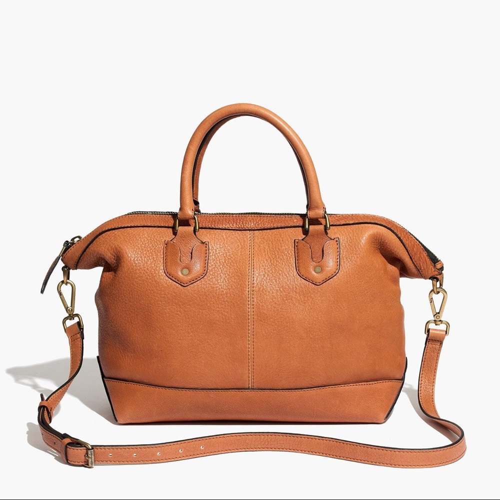 MADEWELL | Berliner Satchel, English Saddle